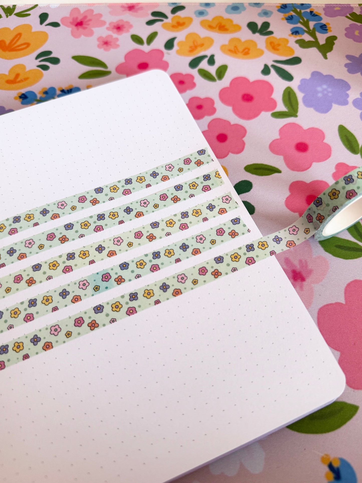 10mm Spring Daisies Washi Tape