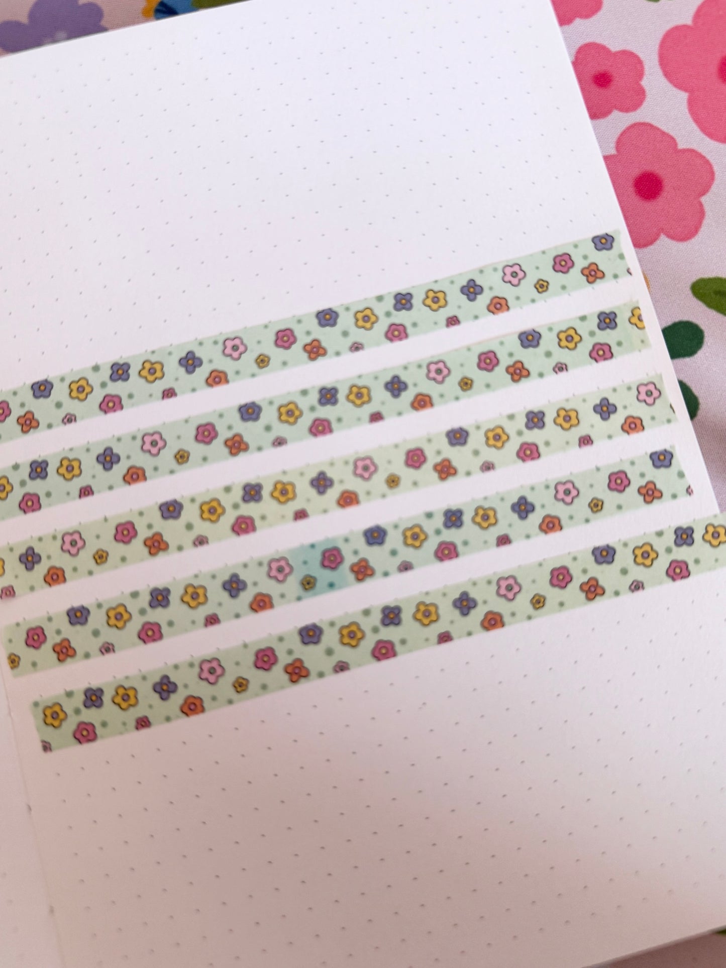 10mm Spring Daisies Washi Tape