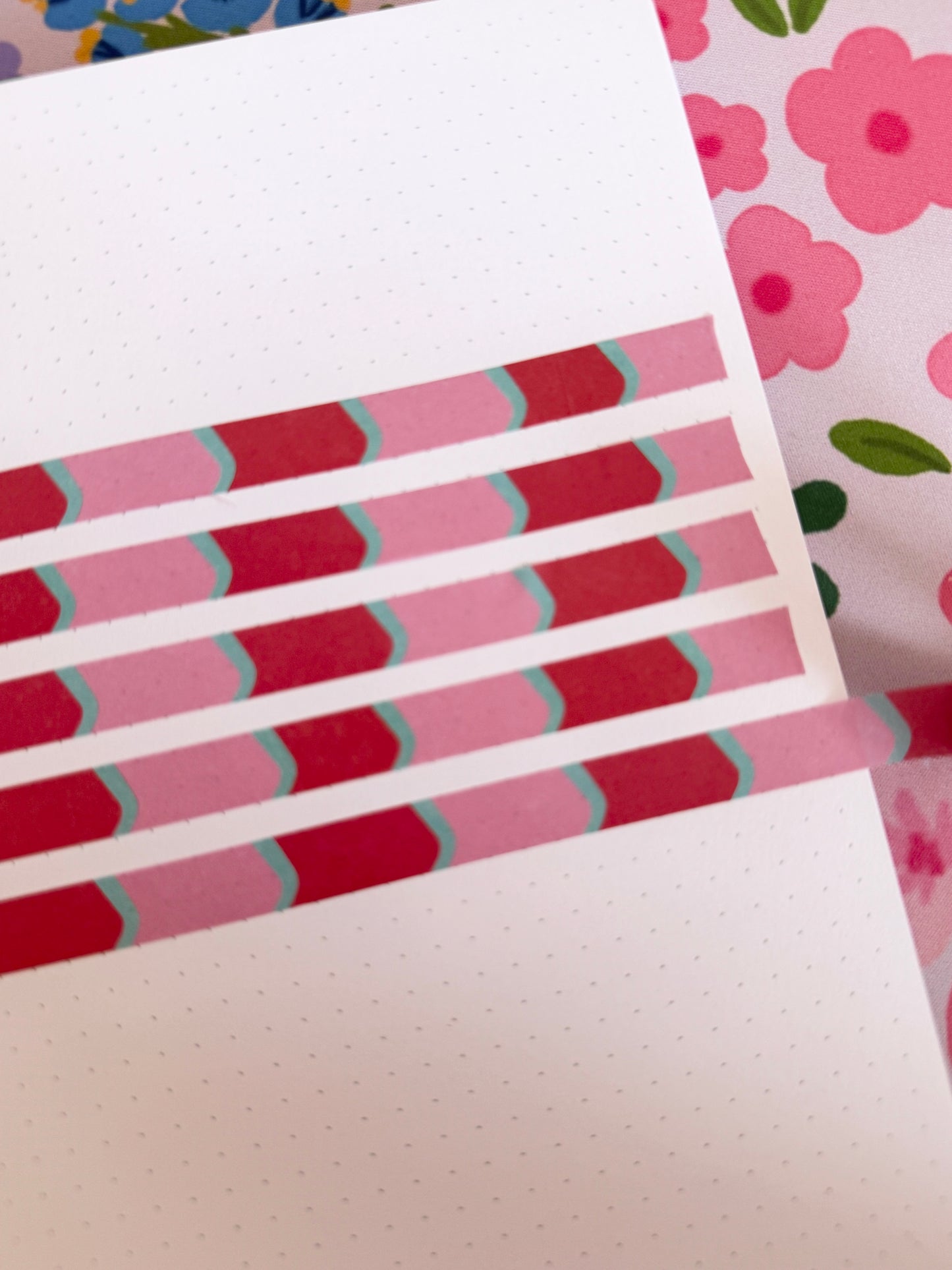10mm Bubblegum Wall Washi Tape