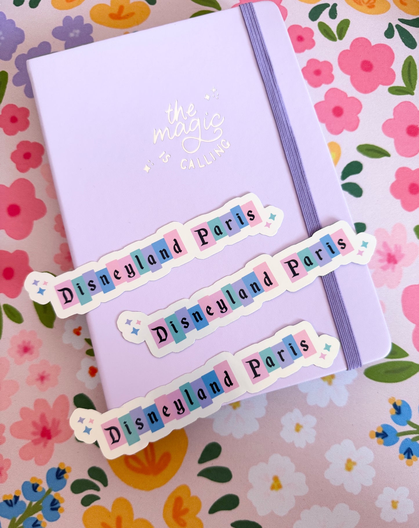Magical Dream Land Sign Holographic Sticker