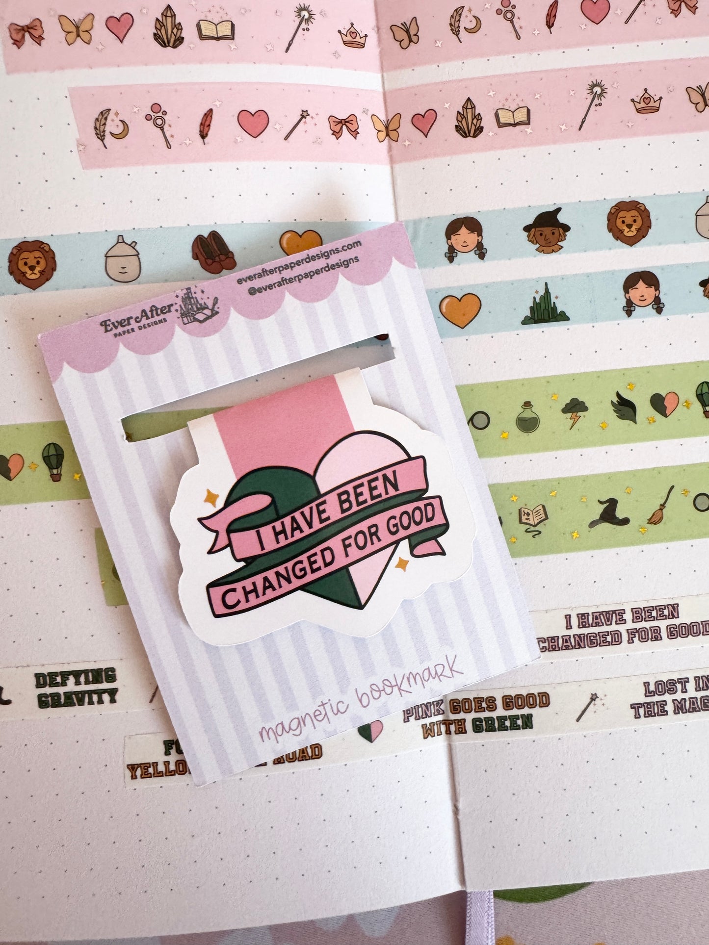 Changed For Good Magnetic Bookmark