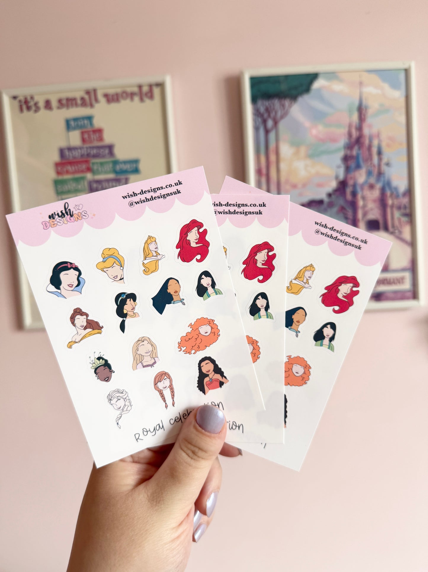 Royal Celebration Vinyl Sticker Sheet