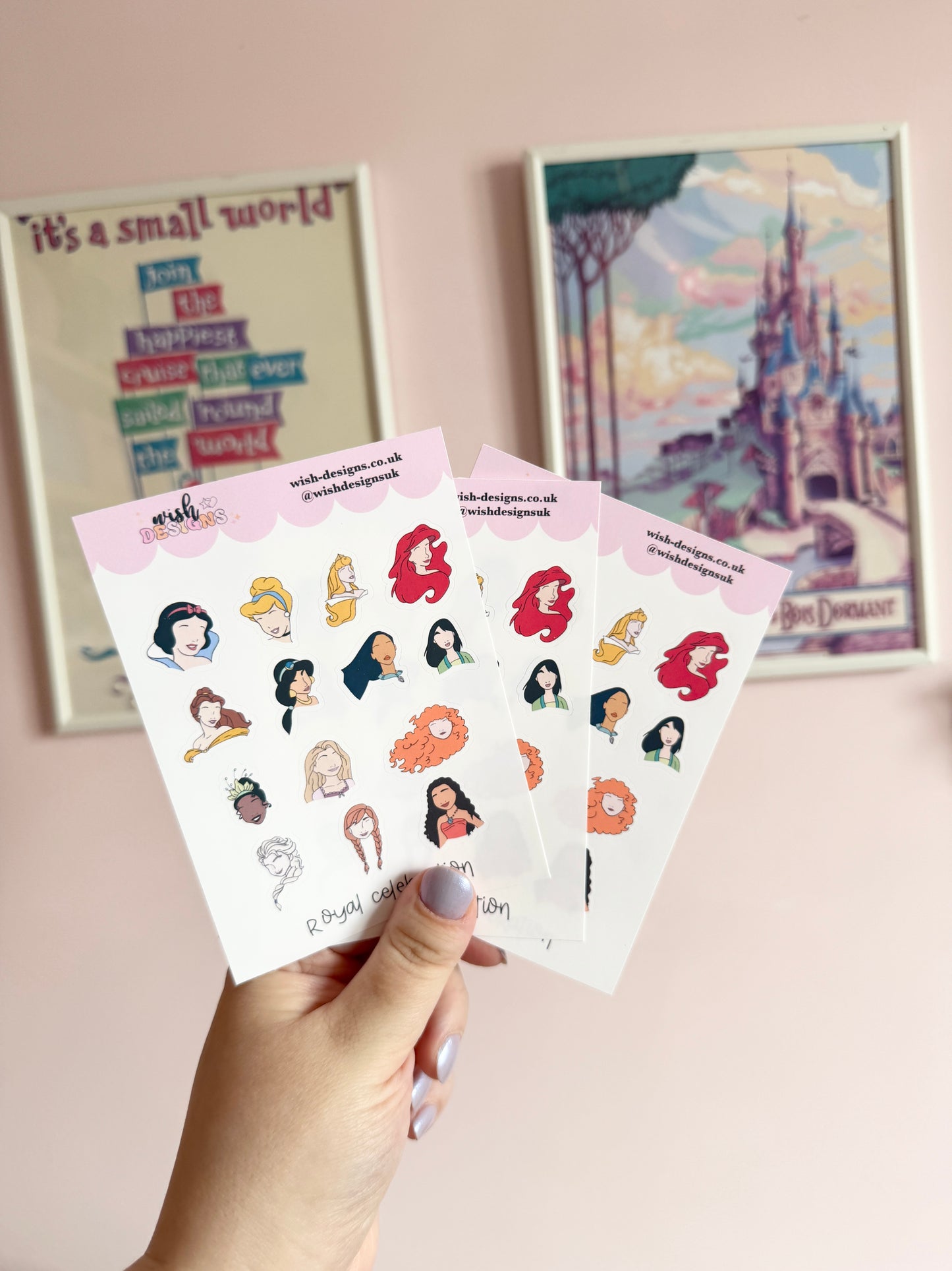 Royal Celebration Vinyl Sticker Sheet