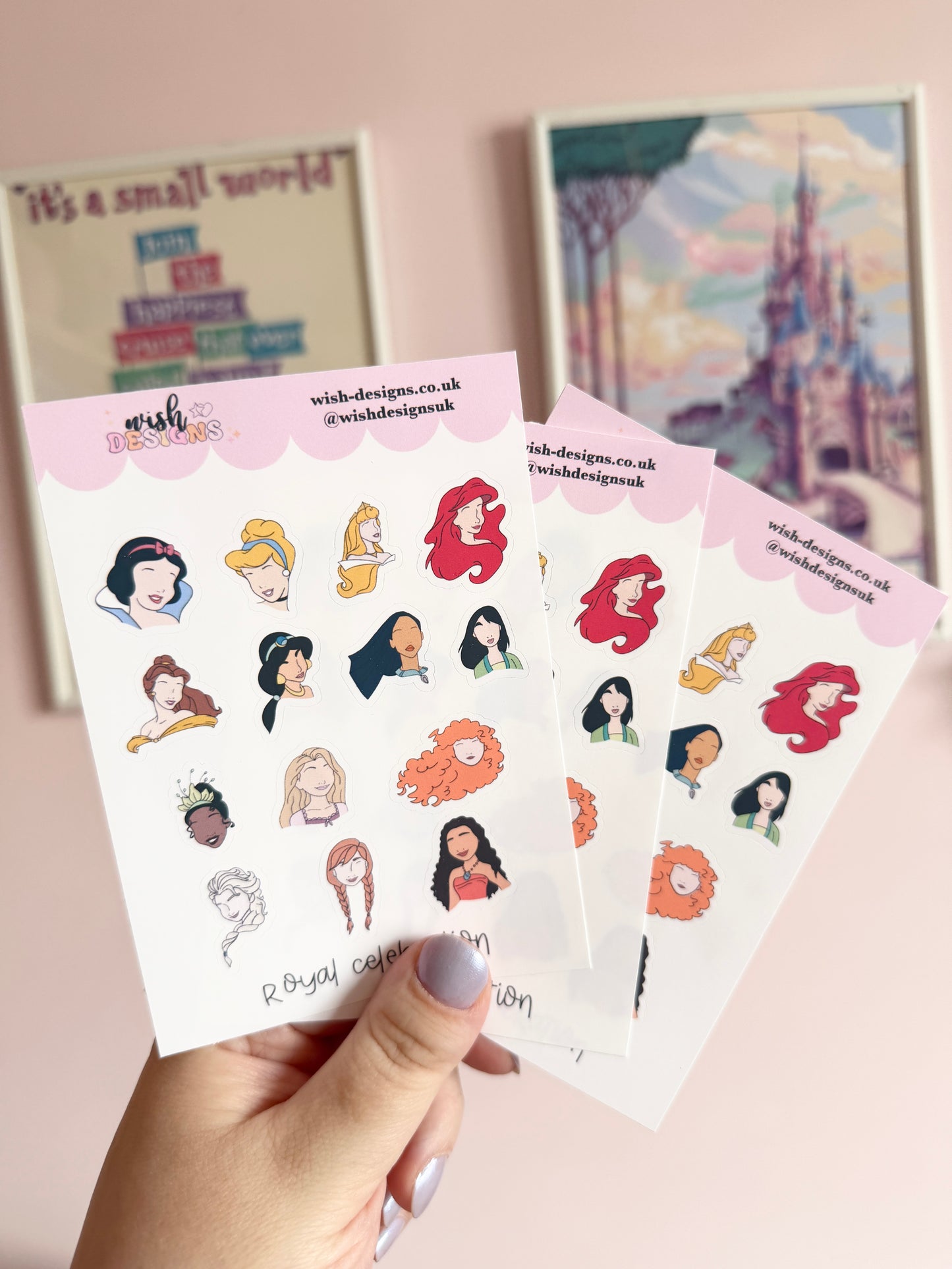 Royal Celebration Vinyl Sticker Sheet