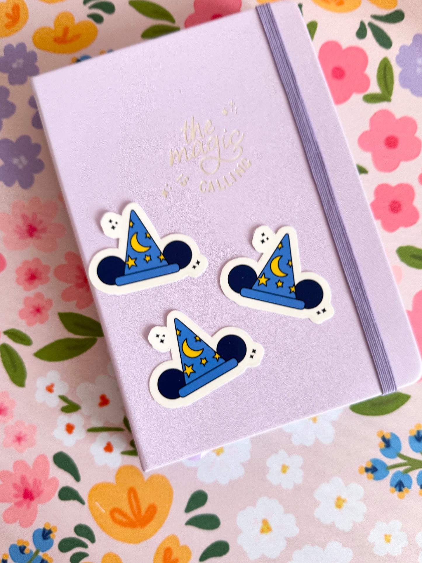 Sorceror Hat Clear Sticker