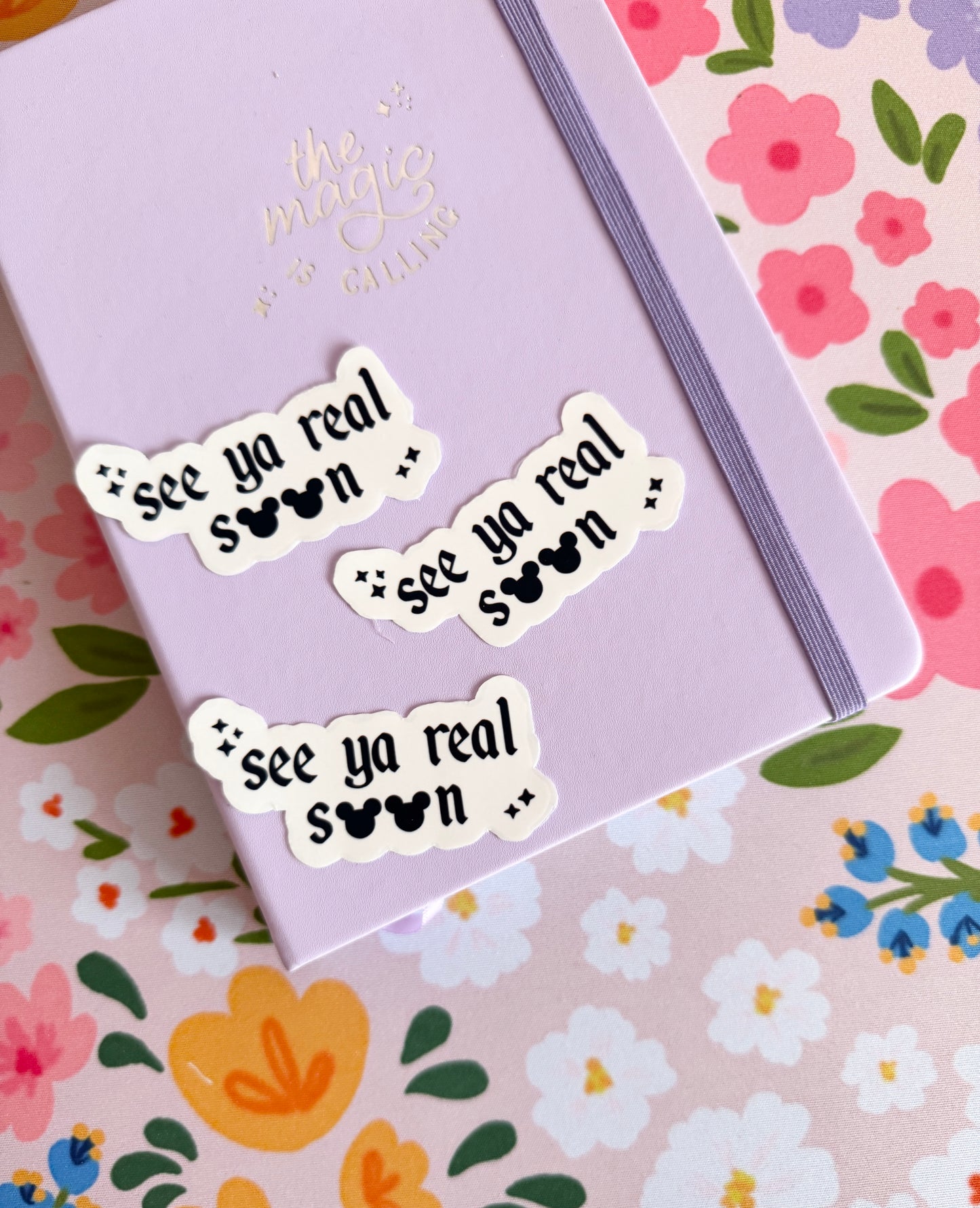 'See Ya Real Soon' Clear Sticker