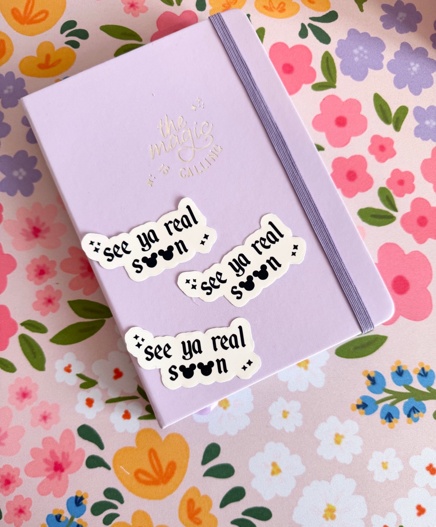 'See Ya Real Soon' Clear Sticker