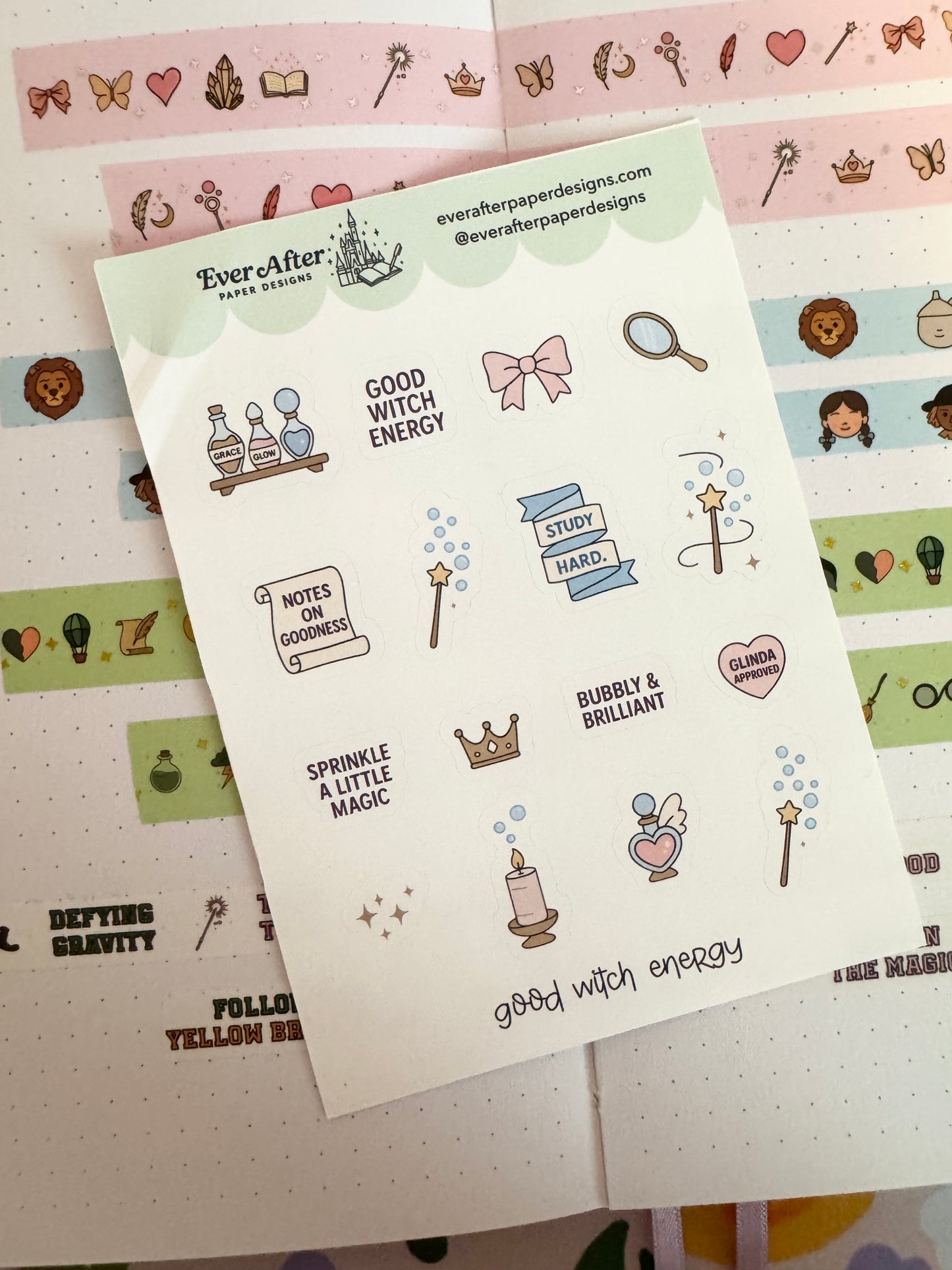 Good Witch Energy Sticker Sheet