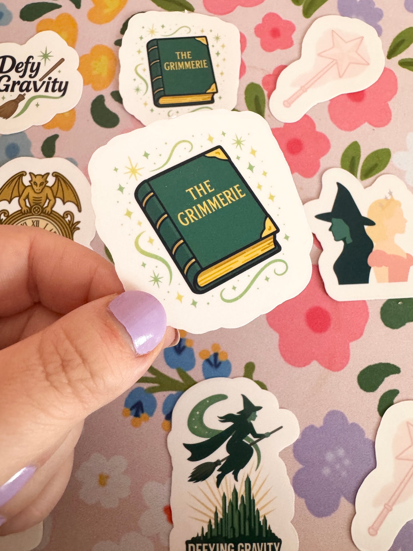 The Grimmerie Clear Sticker