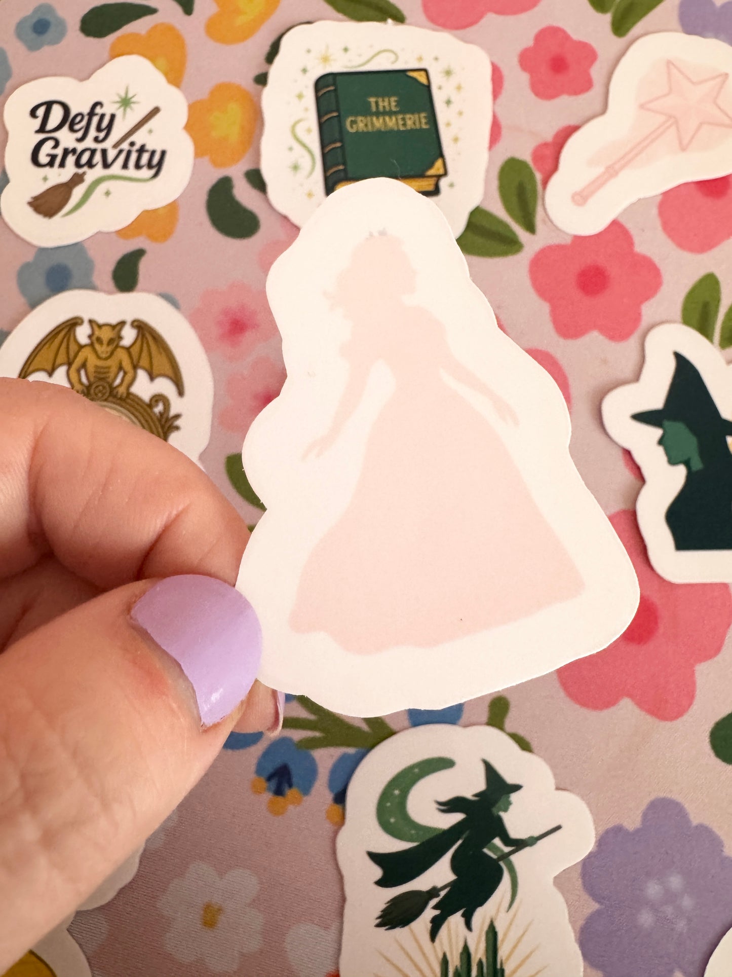 Good Witch Clear Sticker