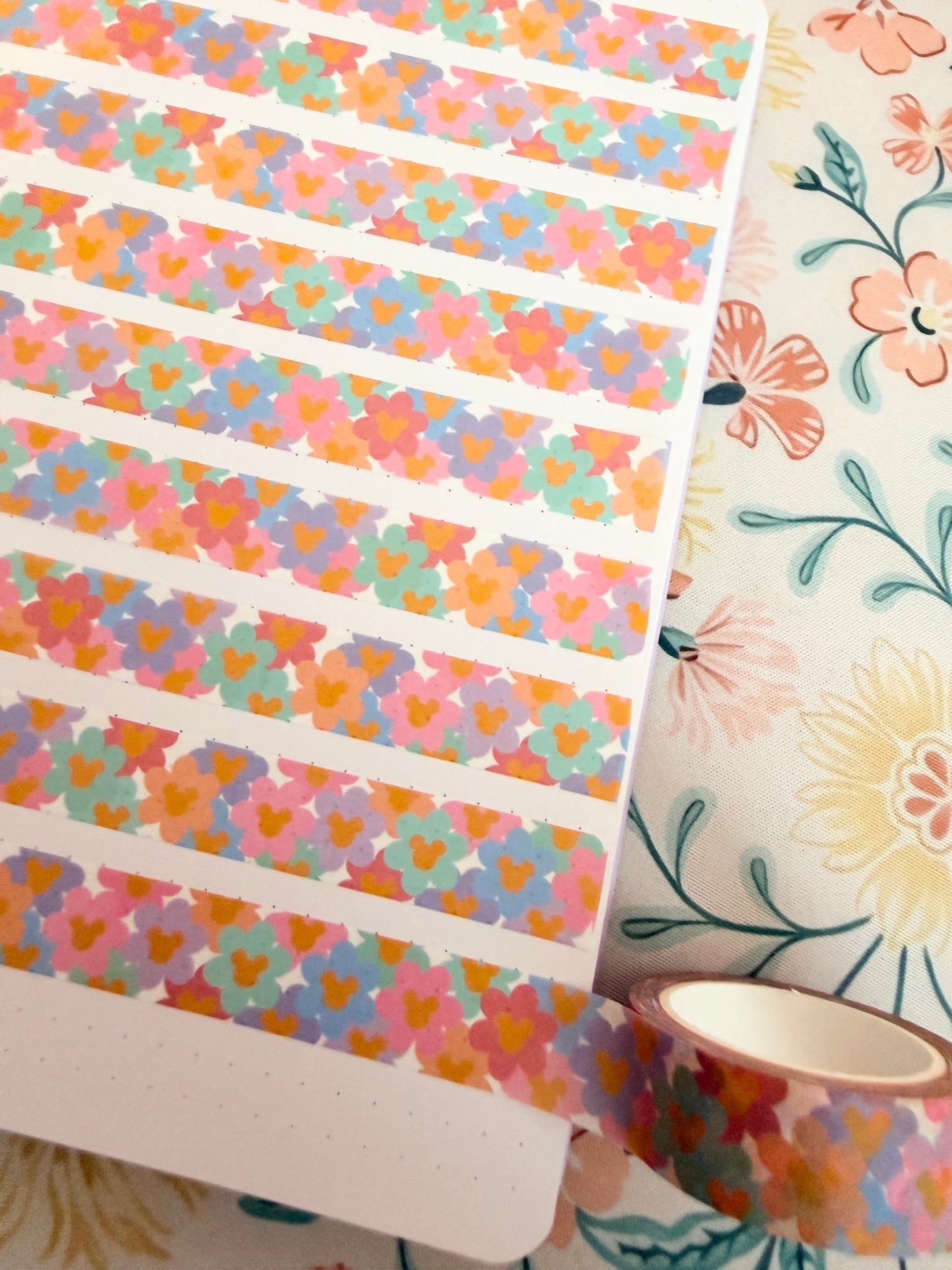 15mm Magical Daisies Washi Tape