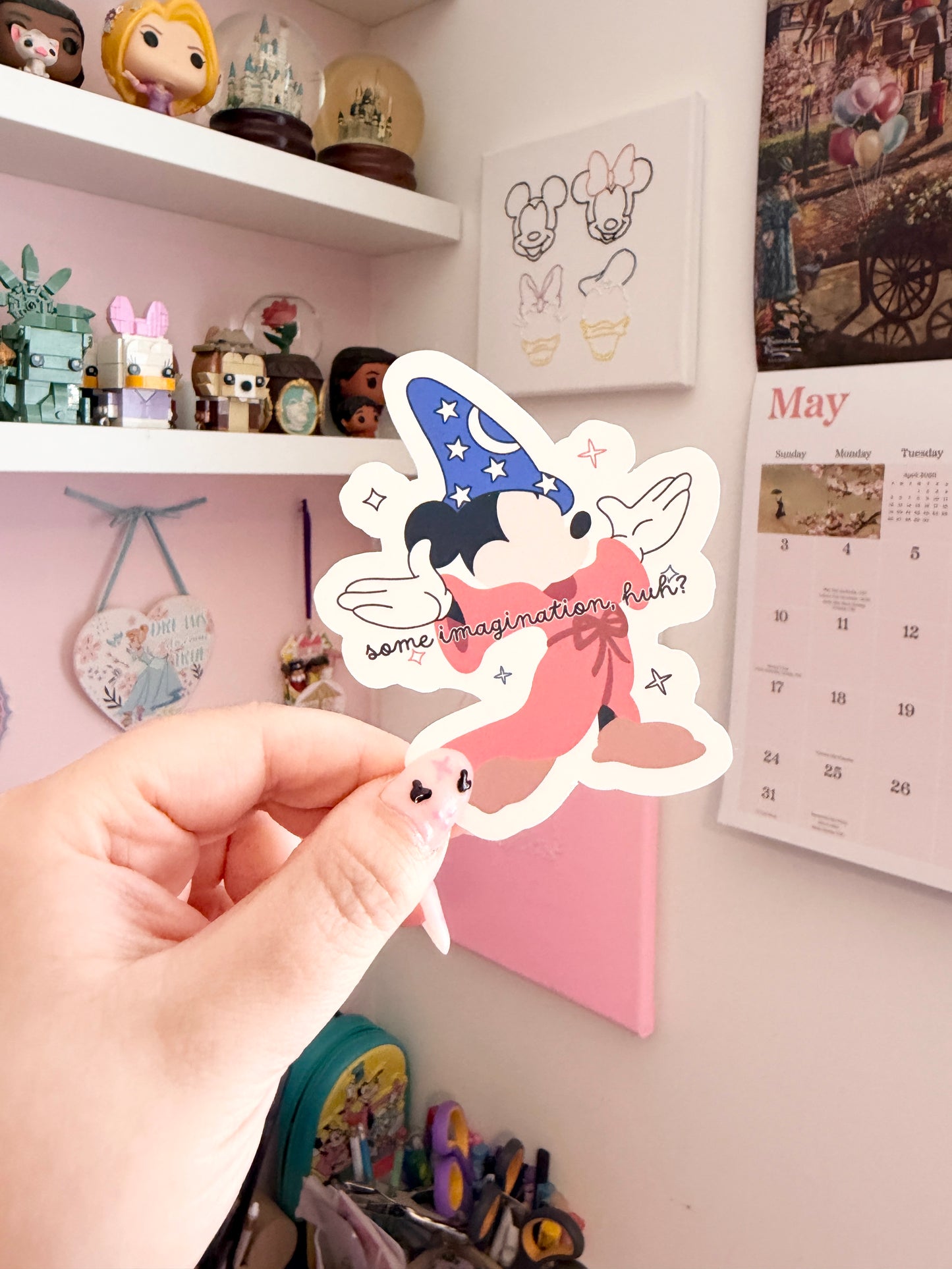 Some Imagination Magical Sorcerer Vinyl Sticker