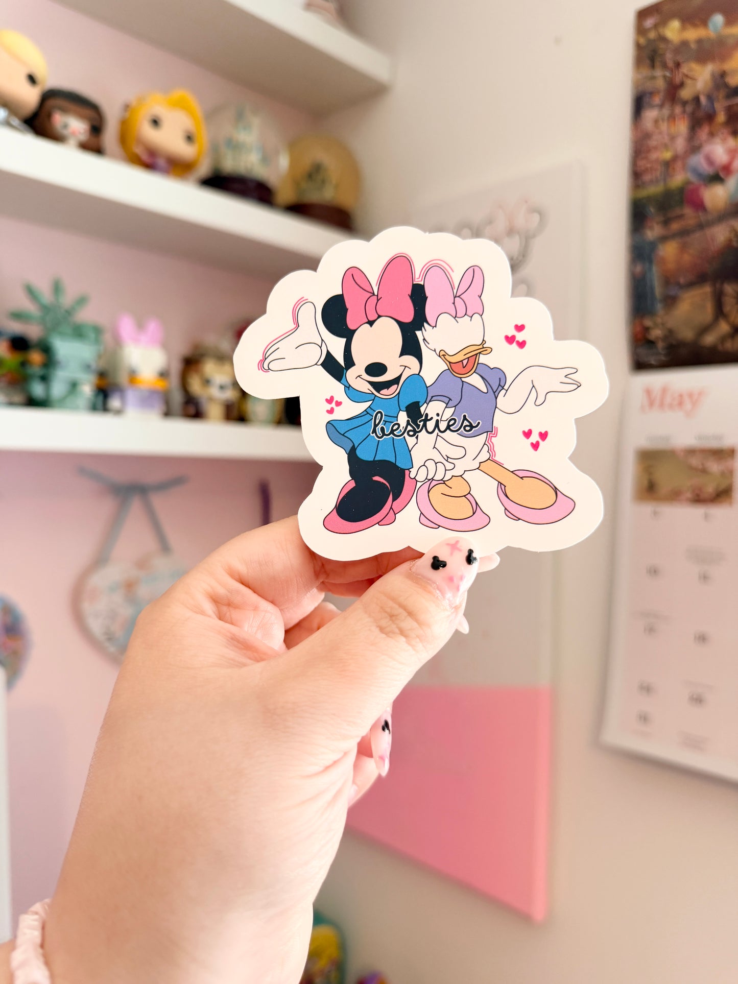 Magical Gal Pal Besties Vinyl Sticker