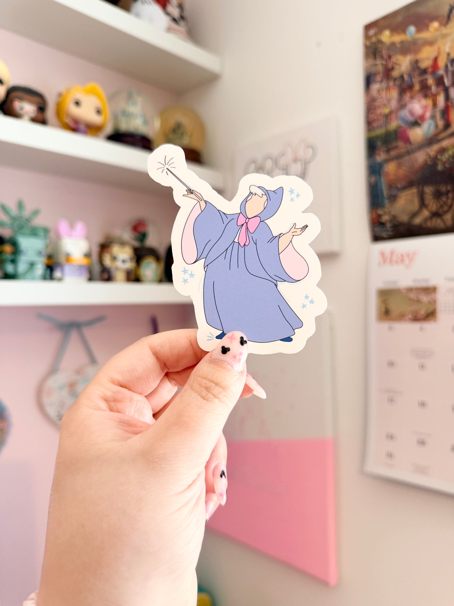 Magical Fairy Godmother Vinyl Sticker