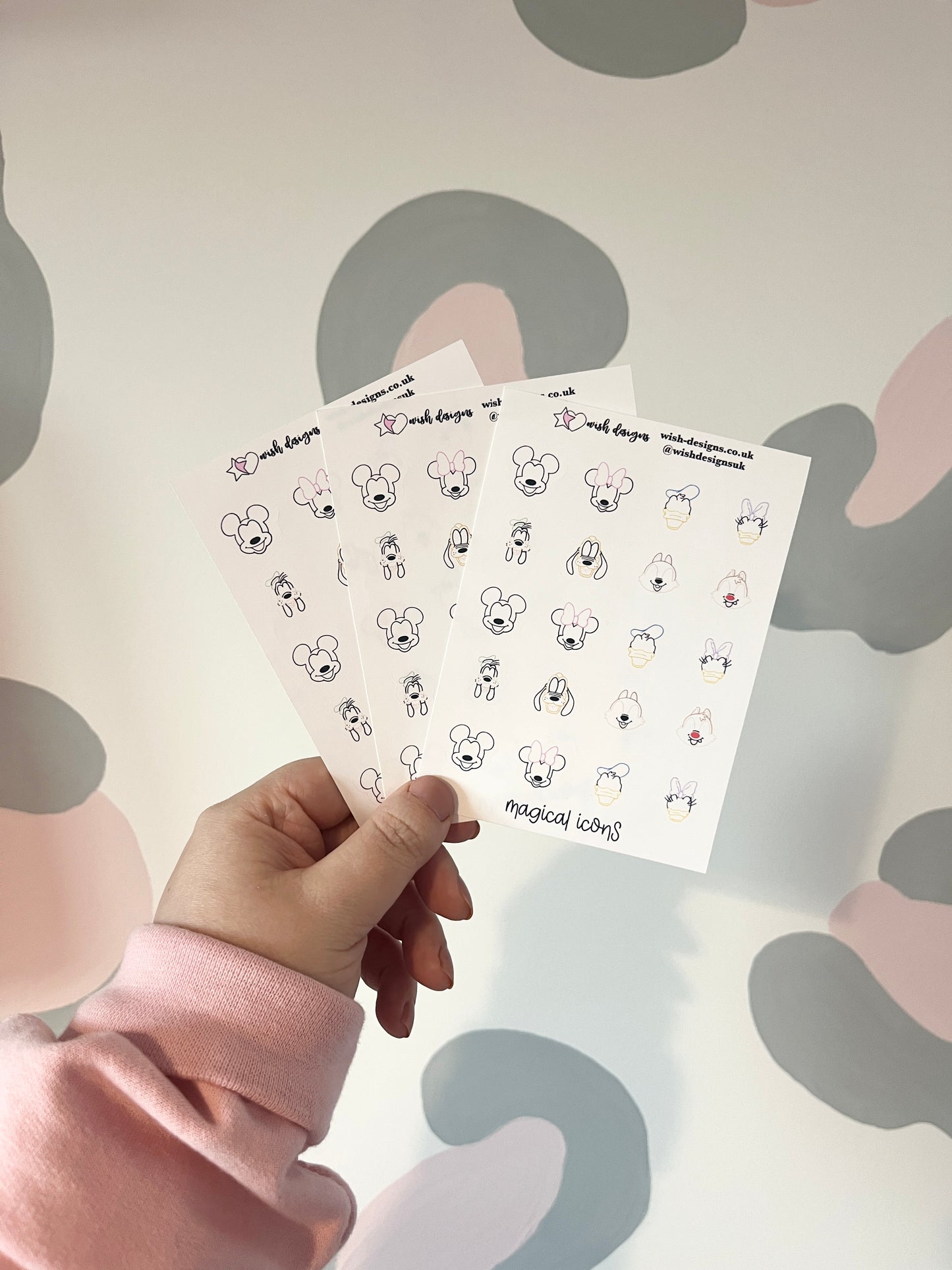 Magical Icons Vinyl Sticker Sheet