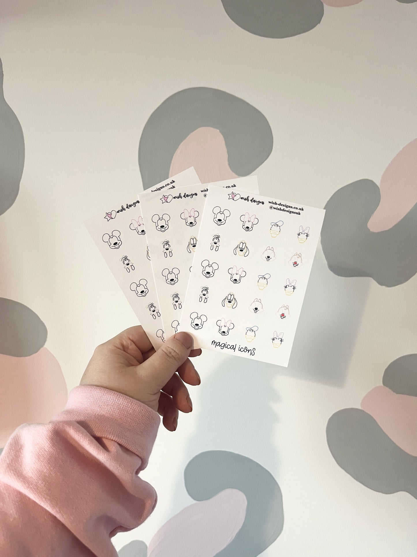 Magical Icons Vinyl Sticker Sheet