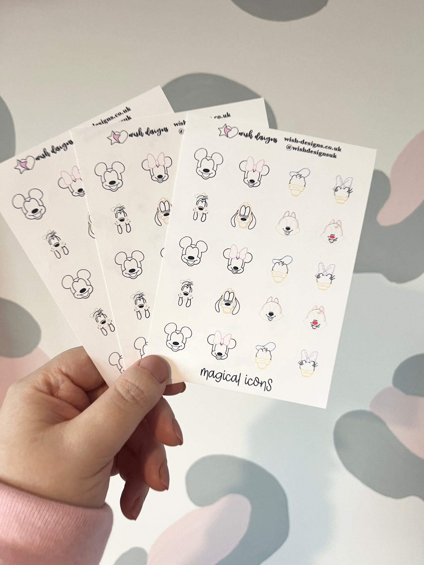 Magical Icons Vinyl Sticker Sheet