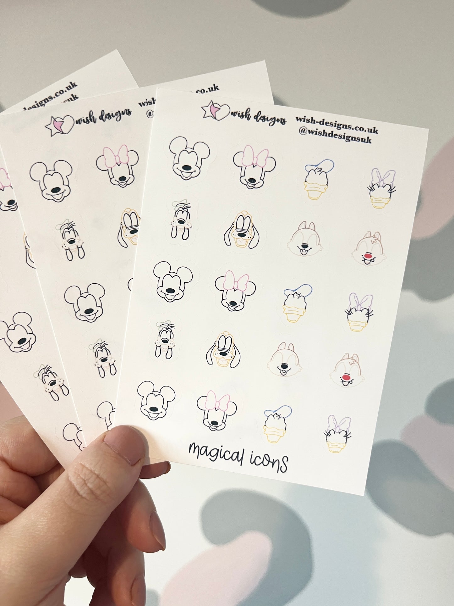 Magical Icons Vinyl Sticker Sheet