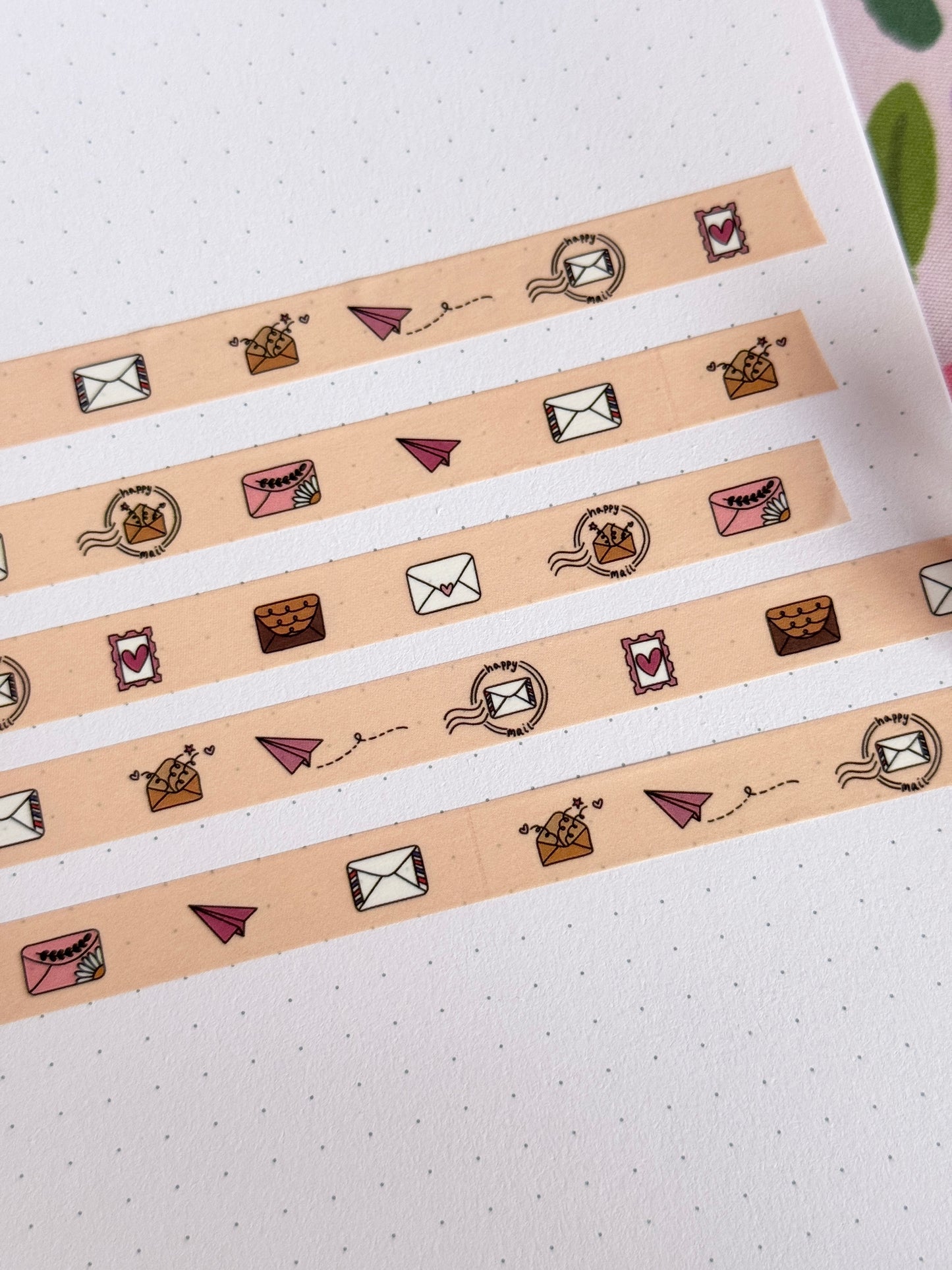 10mm Happy Mail Washi Tape