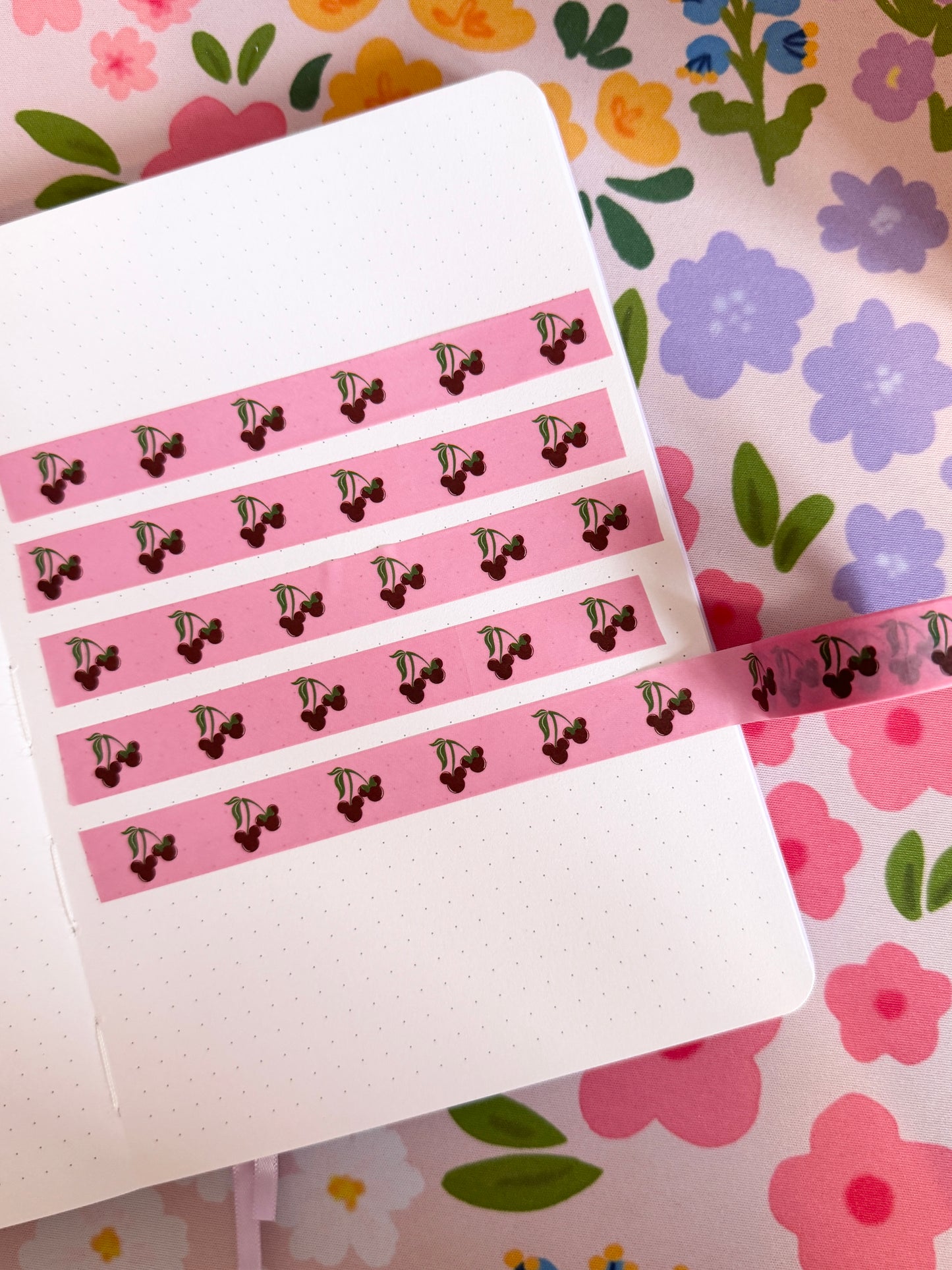 15mm Magical Cherries Washi Tape