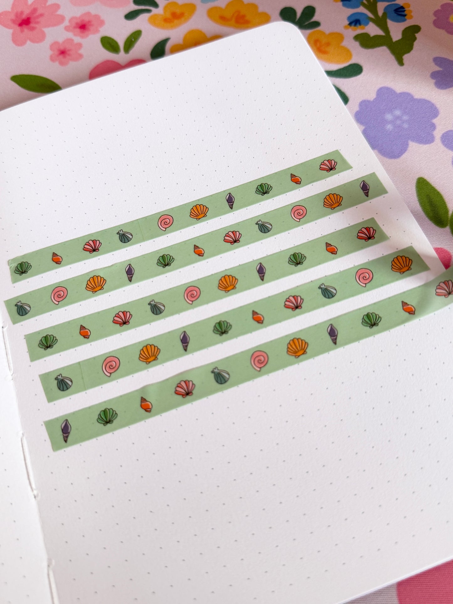 10mm Sea Shells Washi Tape
