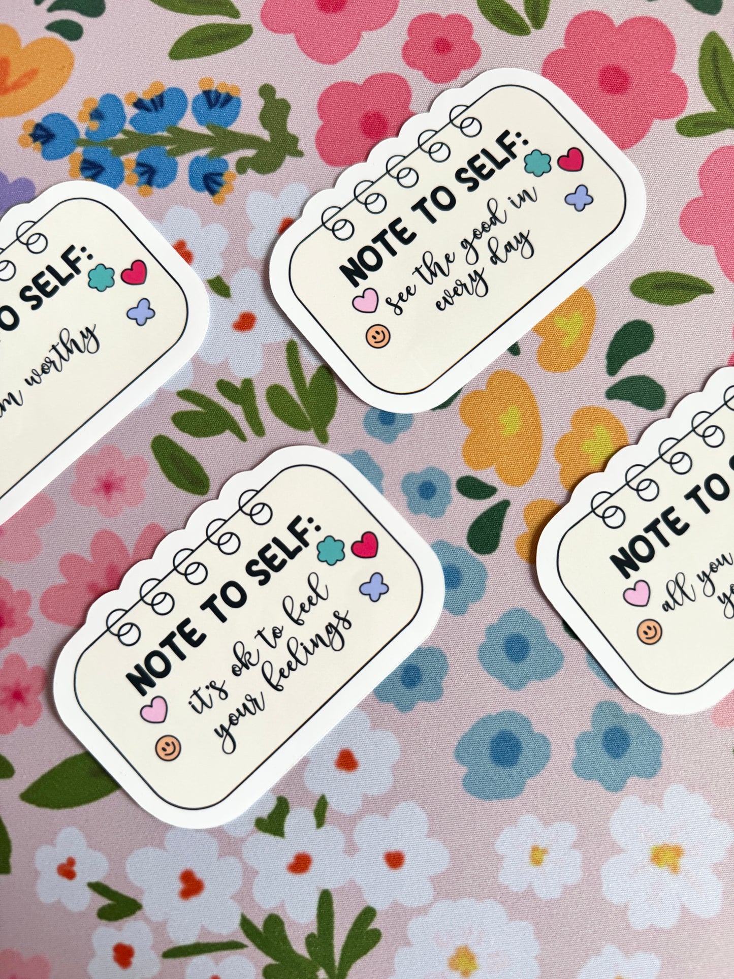 Note To Self Vinyl Sticker