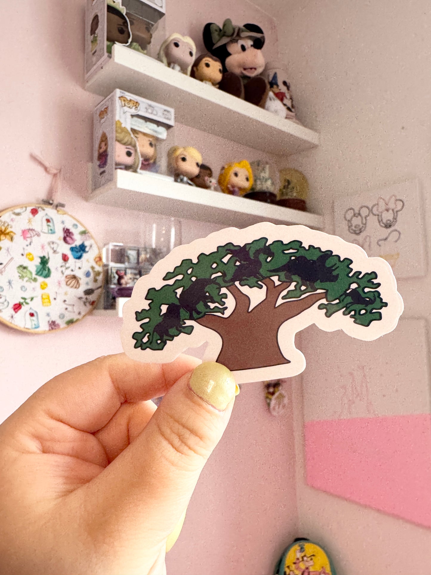 Tree of Life Clear Sticker
