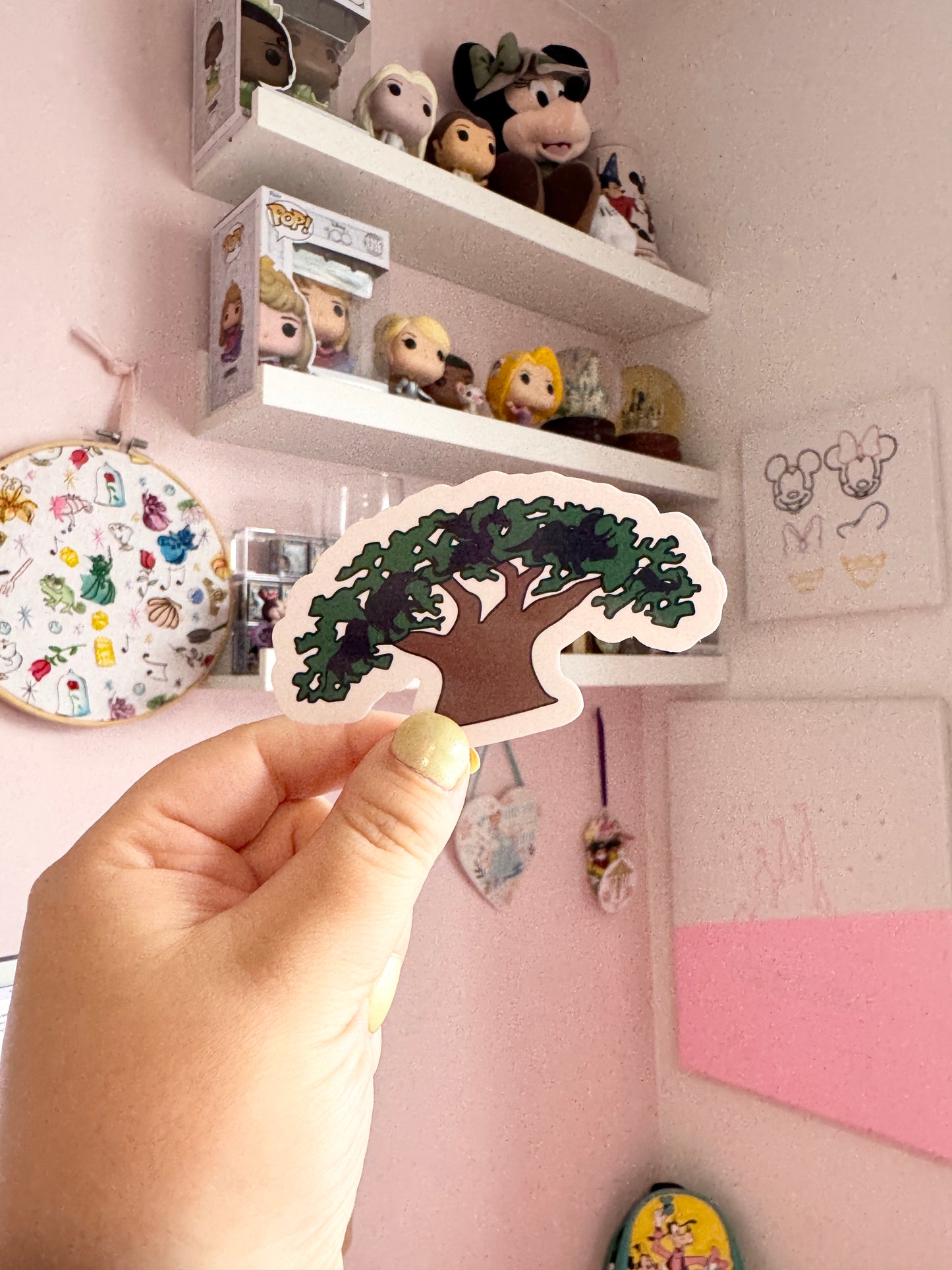 Tree of Life Clear Sticker