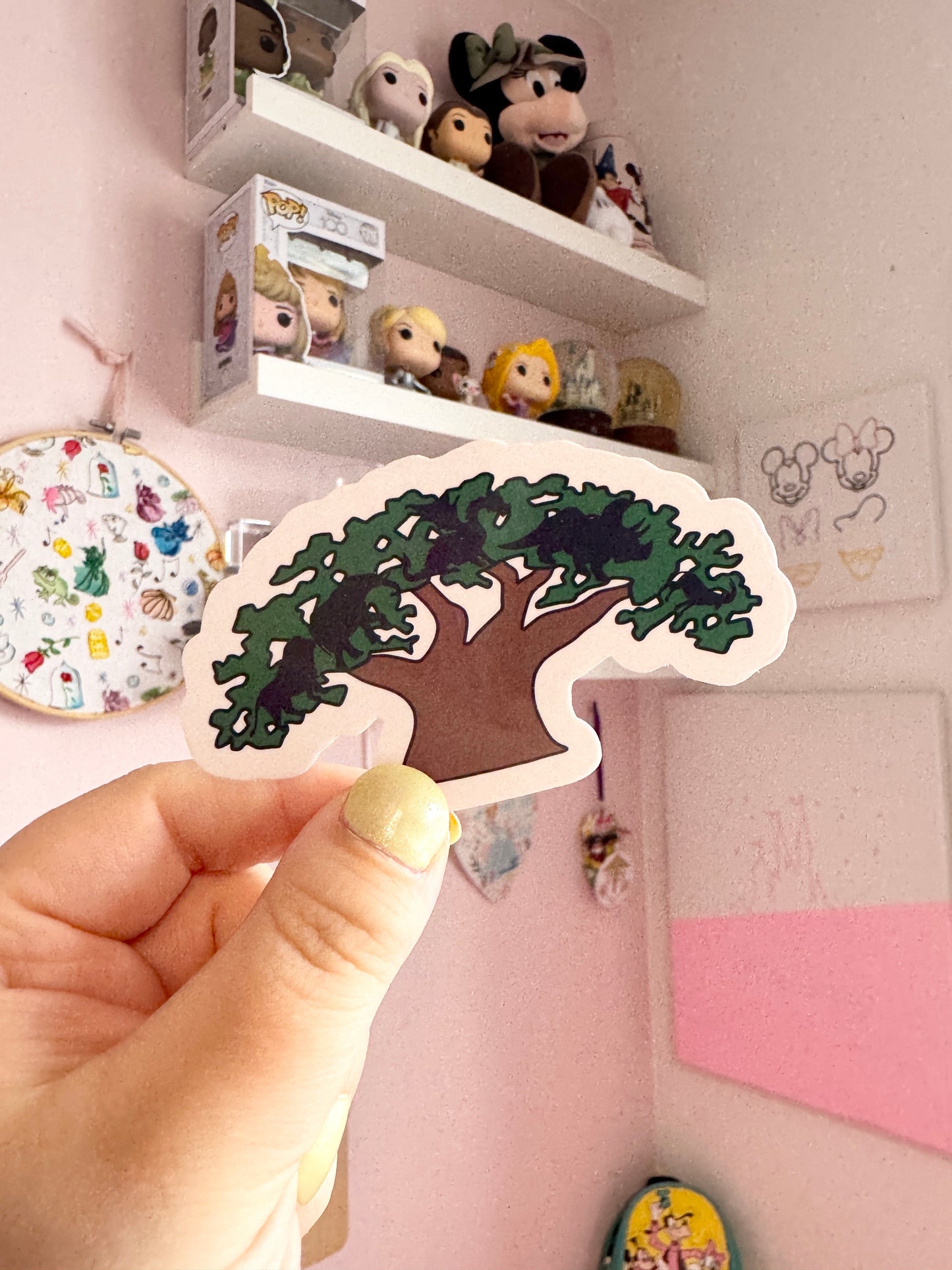 Tree of Life Clear Sticker