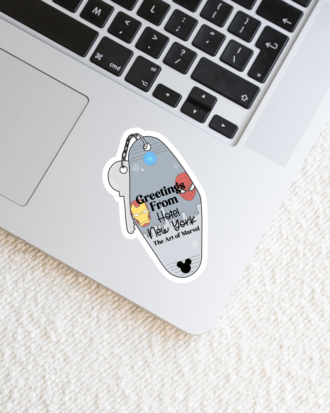 Greetings From Magical Land Hotel Vinyl Stickers