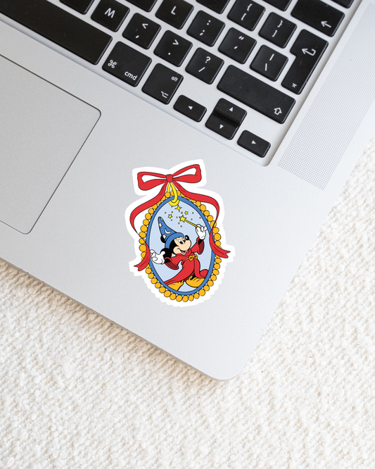 Magical Sorcerer Mouse Vinyl Sticker
