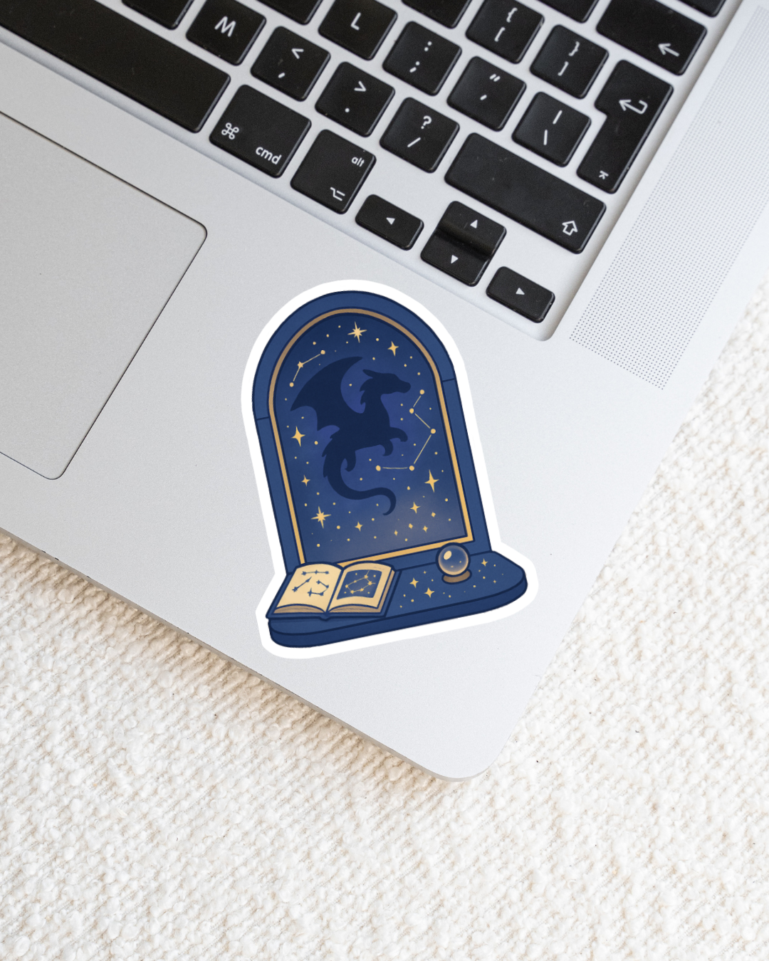 Celestial Dragon Window Clear Sticker