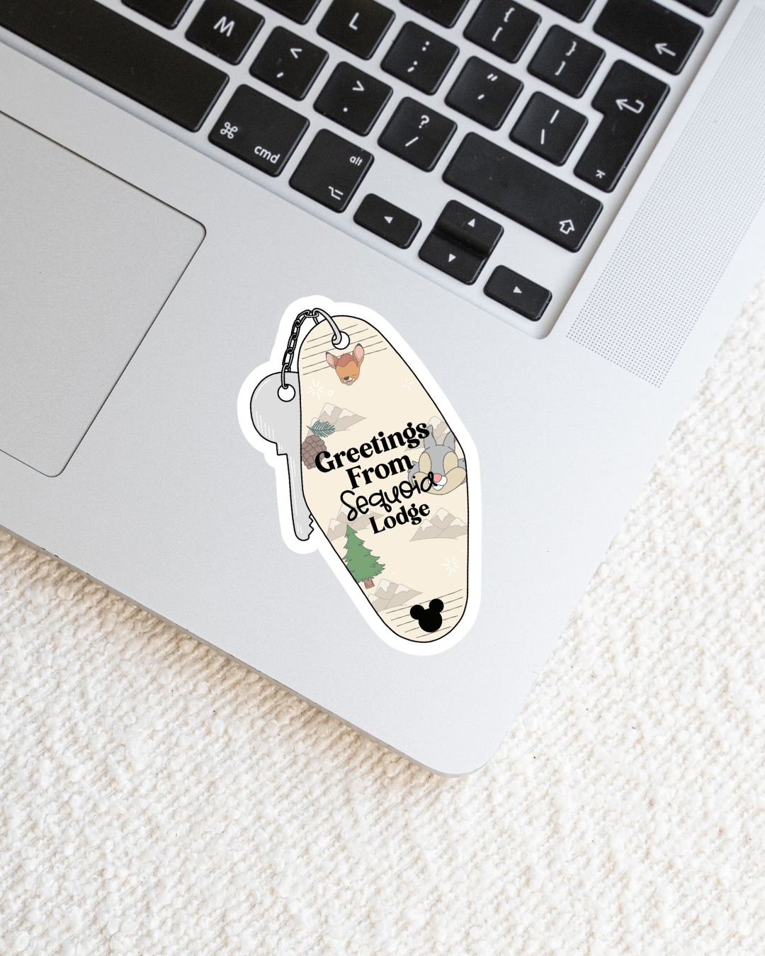 Greetings From Magical Land Hotel Vinyl Stickers