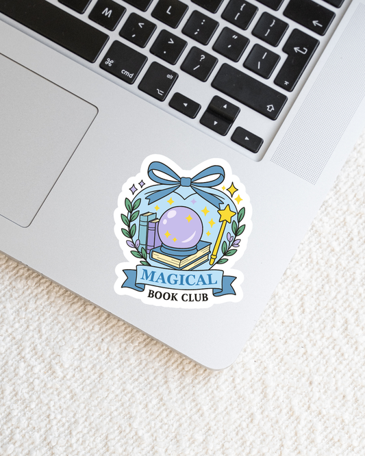 Magical Book Club Vinyl Sticker