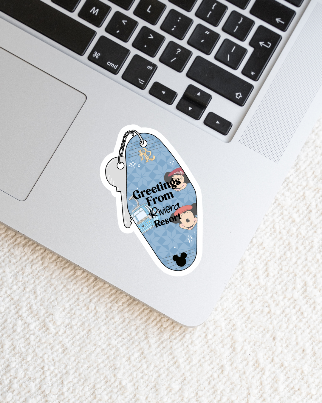 Greetings From Magical Resort Vinyl Stickers