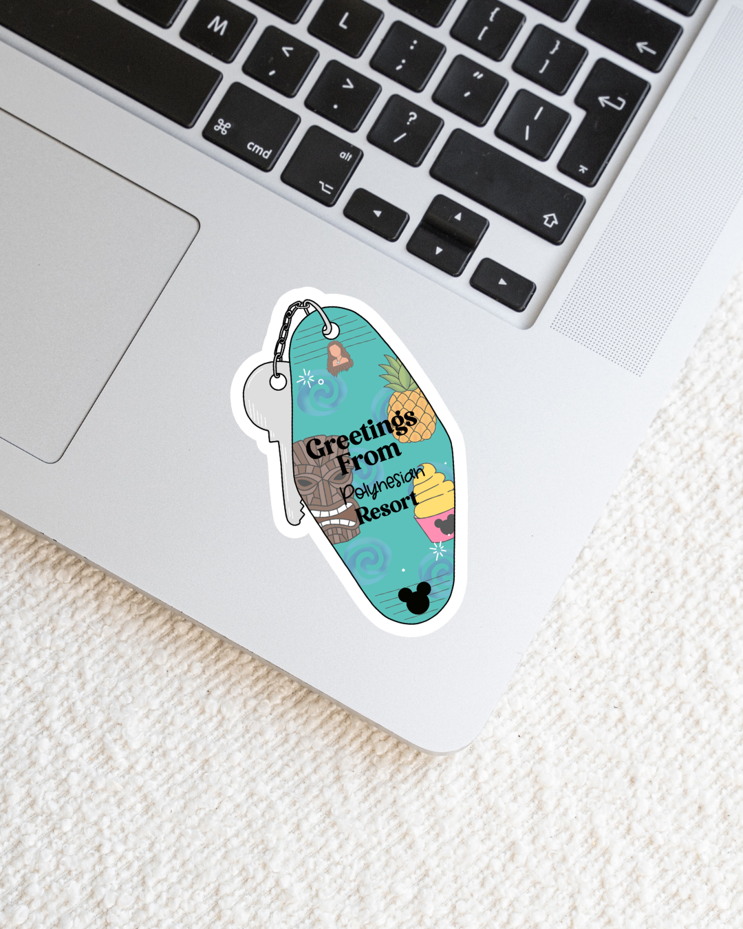 Greetings From Magical Resort Vinyl Stickers