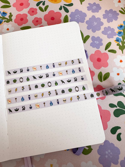 10mm Villains Icons Washi Tape