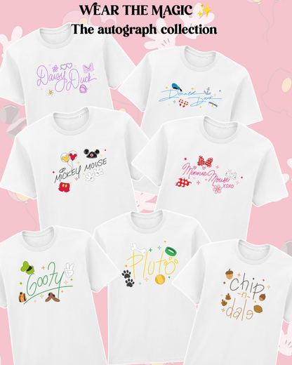 Magical Autograph T-Shirt Collection
