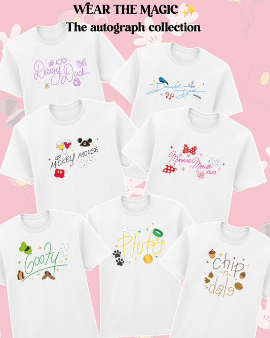 Magical Autograph T-Shirt Collection