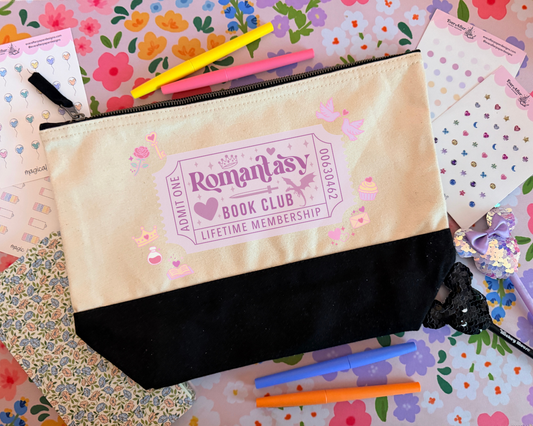 Romantasy Book Club Bookish Pouch