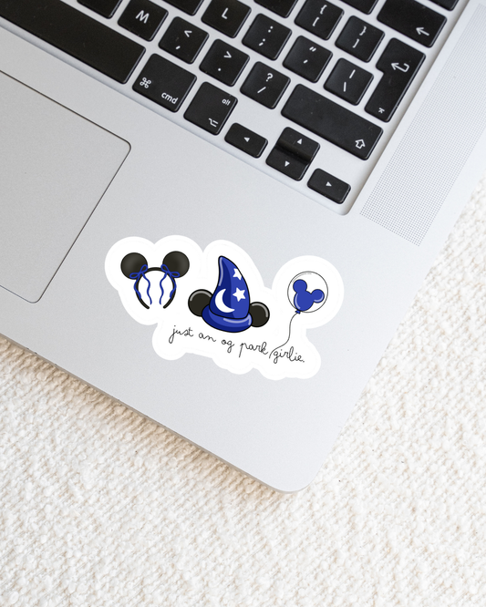 OG Park Girlie Magical Vinyl Sticker