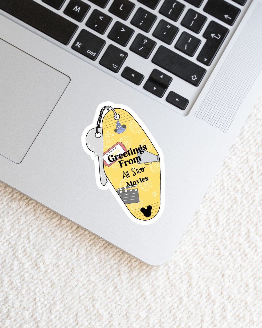 Greetings From Magical Resort Vinyl Stickers