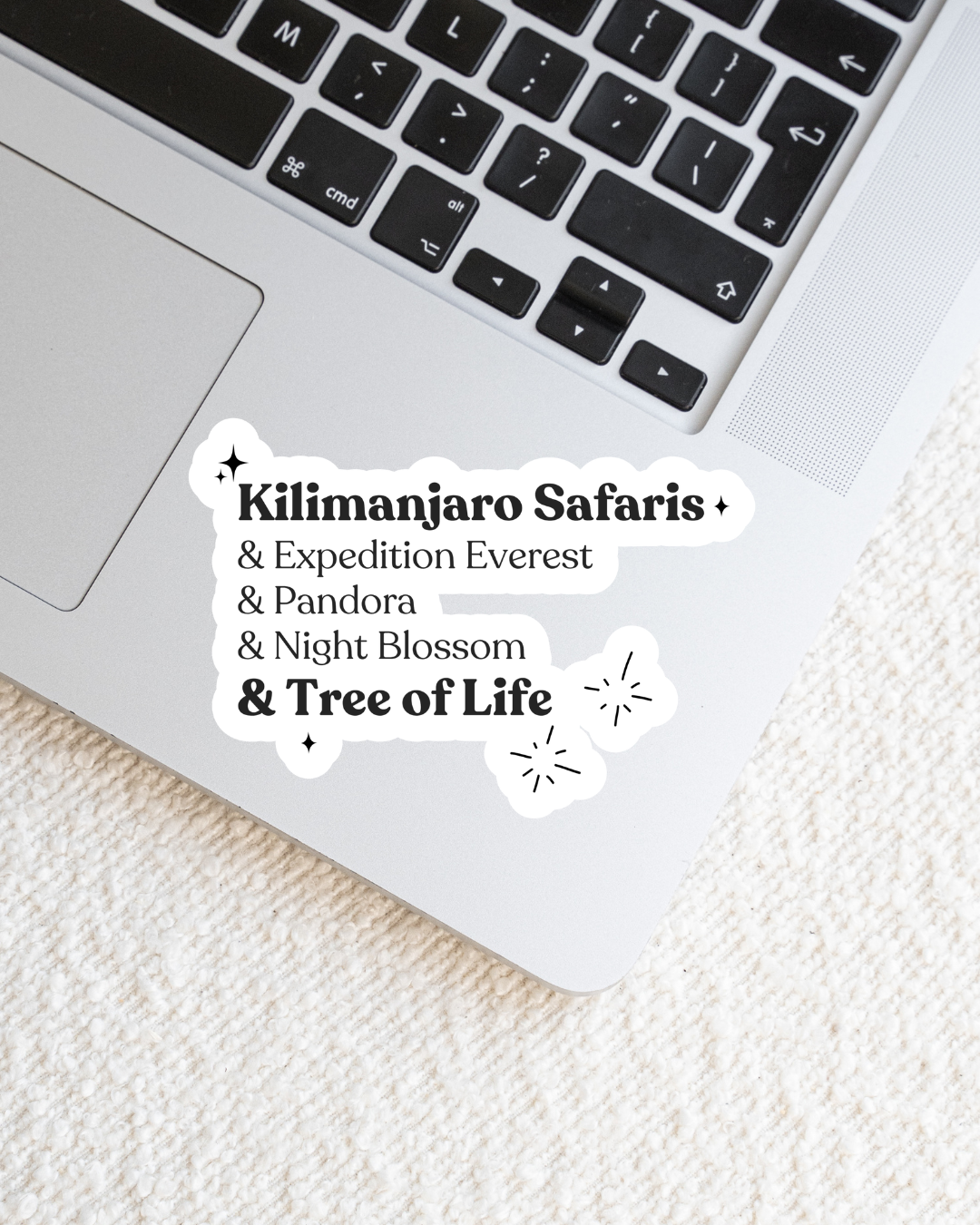 Tree of Life Magical Quote Vinyl Sticker