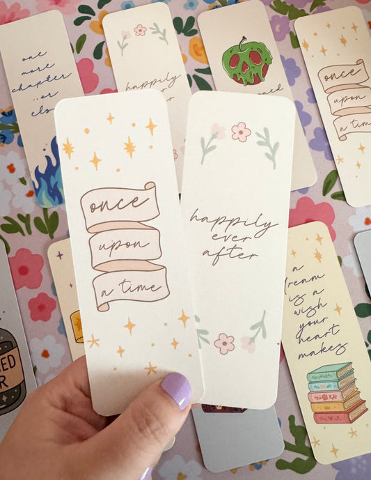 Once Upon A Time Bookmark