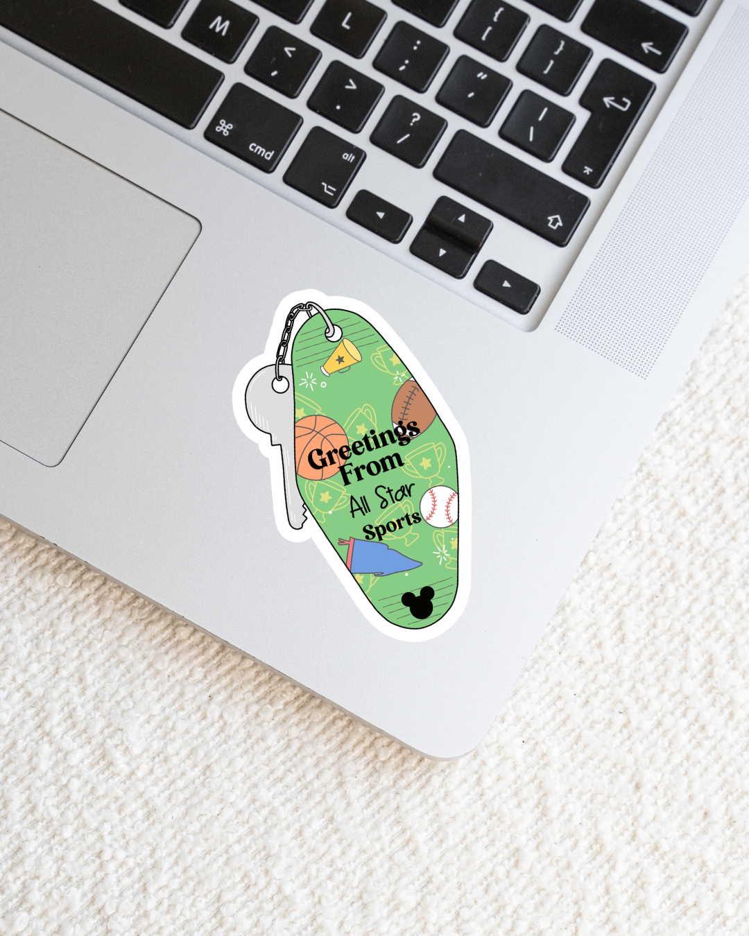 Greetings From Magical Resort Vinyl Stickers