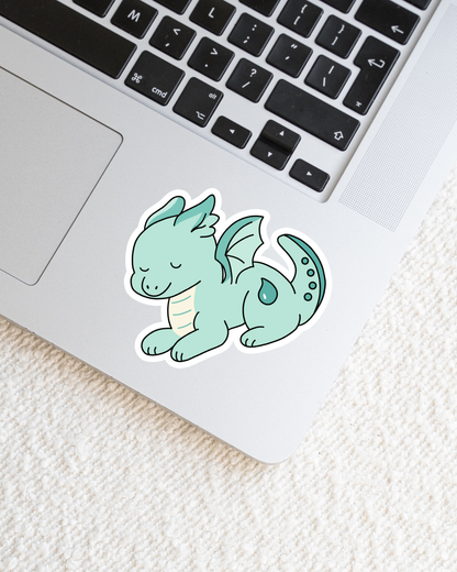 Water Dragon Vinyl Sticker