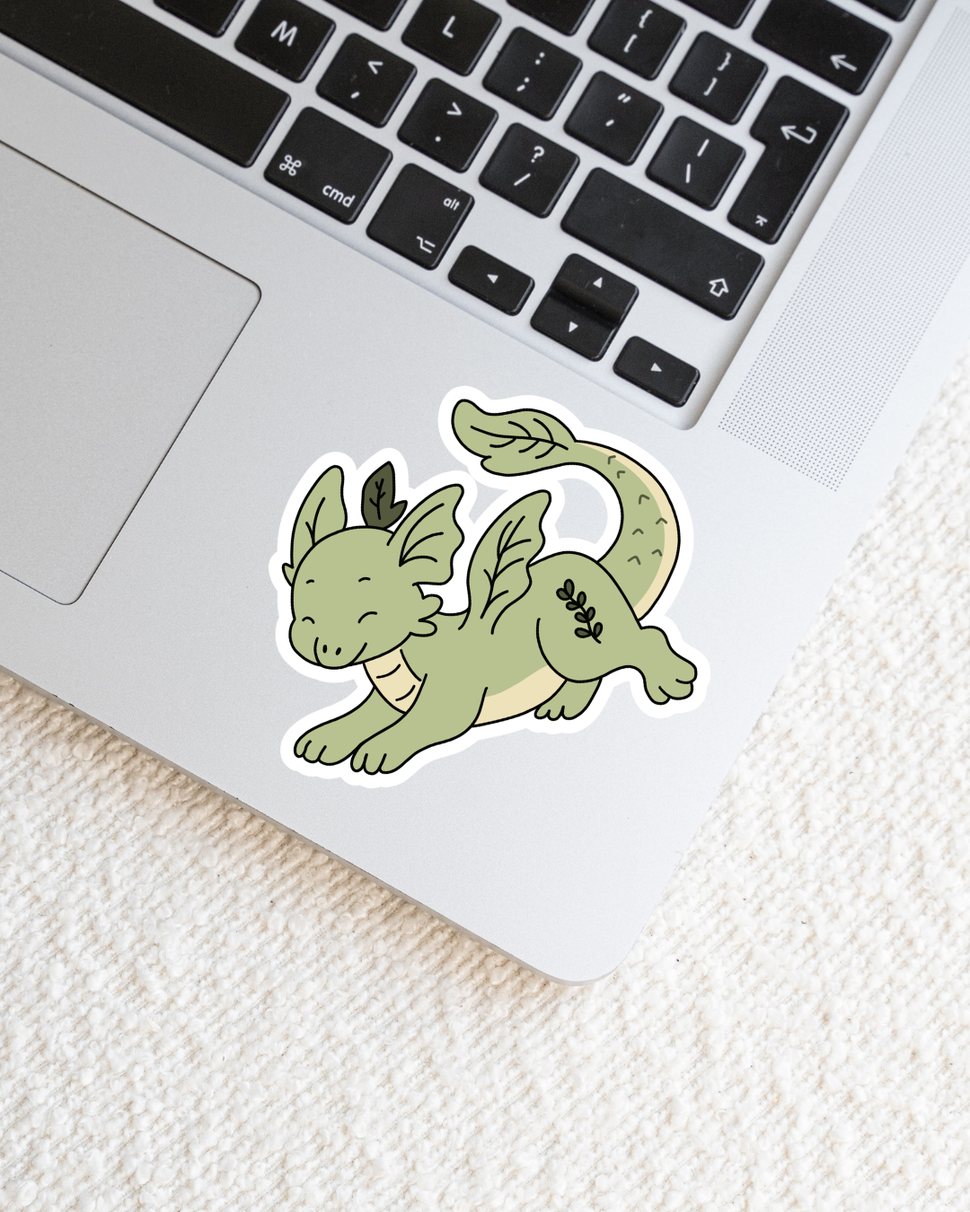 Leaf Dragon Vinyl Sticker