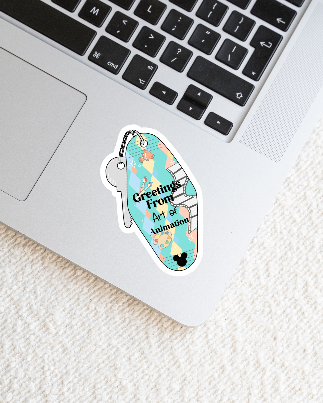 Greetings From Magical Resort Vinyl Stickers