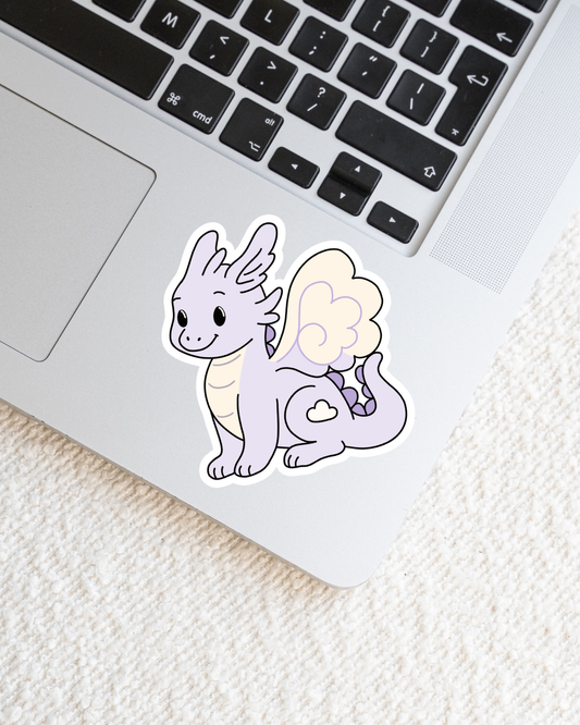 Cloud Dragon Vinyl Sticker