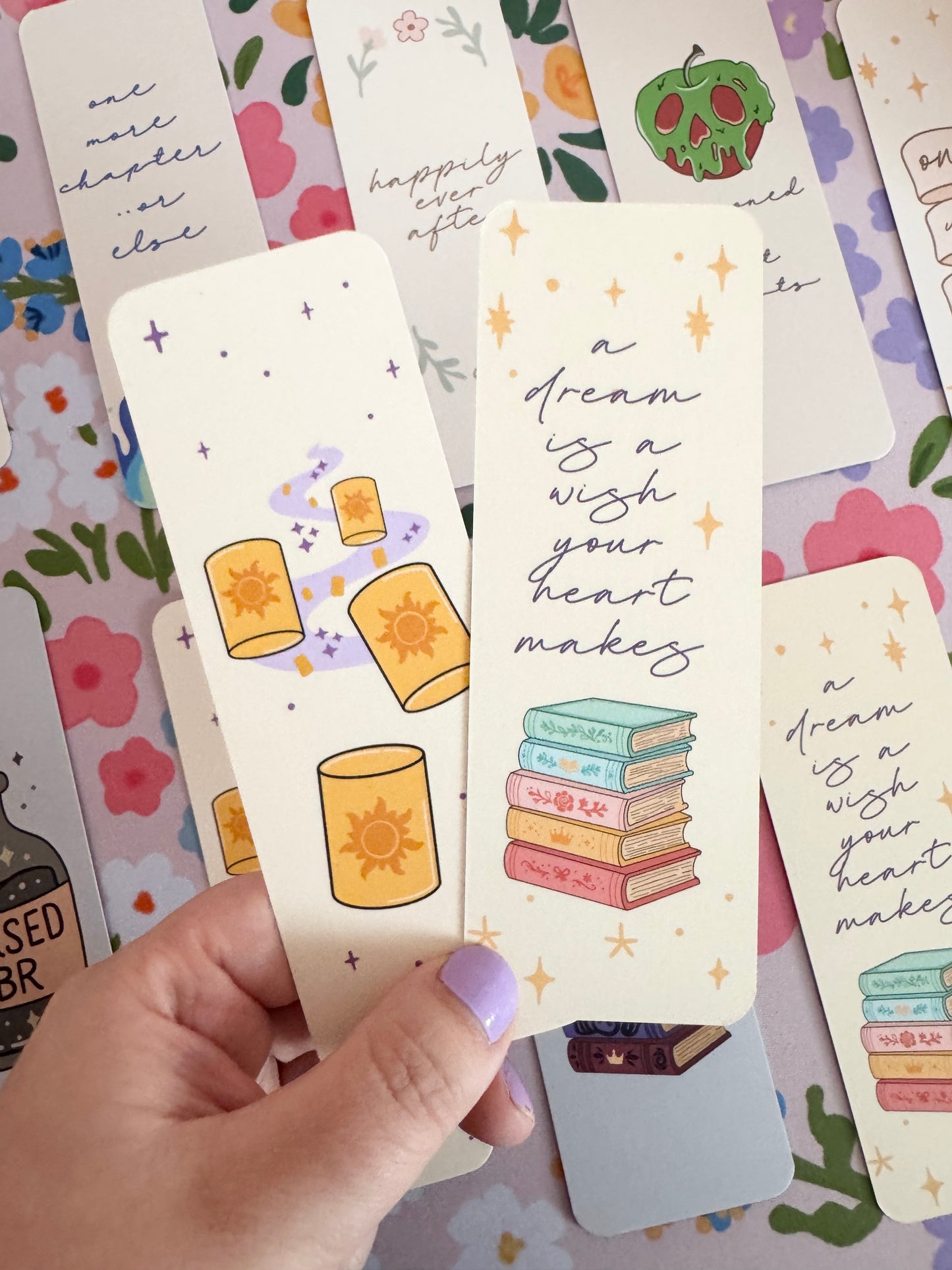 Floating Lanterns Bookmark